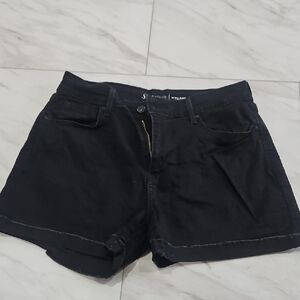 Signature by Levi Strauss Women's Black Jean Shorts